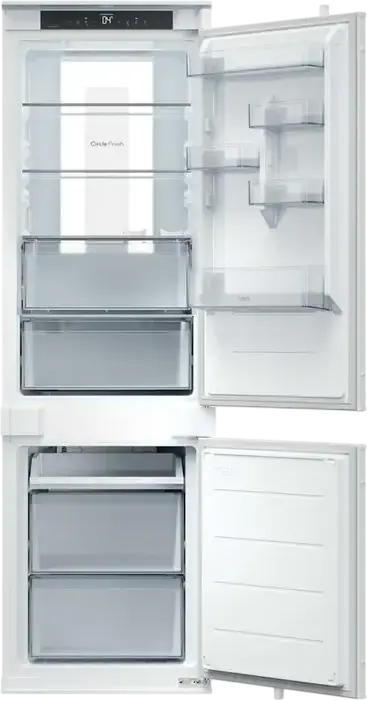 Frigider Congelator Incorporabil Candy CNBQT5518E Fresco 600, Total No Frost, Capacitate 251L, Alb, Control Smart hOn, Circle Fresh, Natura Fiber
