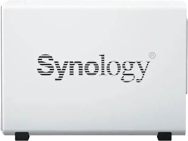 Synology DS223j 2-Bay NAS DiskStation, Realtek RTD1619B 4-Core 1.7 GHz, 1GB DDR4 RAM, 1GbE LAN, 2x USB 3.2 Gen 1, Supports 12 IP Cameras, White