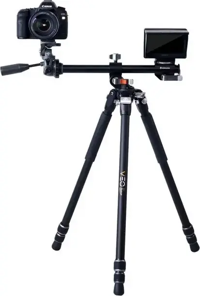 Vanguard VEO 3+ 263AP Aluminium Tripod with VEO 2 PH-38 Pan Head, Multi-Angle Central Column (MACC), 173.5cm Max Height, 6kg Load, Monopod Function