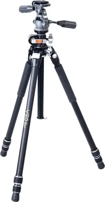 Vanguard VEO 3+ 263AP Aluminium Tripod with VEO 2 PH-38 Pan Head, Multi-Angle Central Column (MACC), 173.5cm Max Height, 6kg Load, Monopod Function