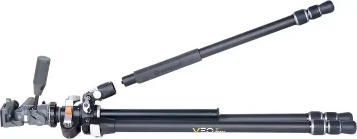 Vanguard VEO 3+ 263AP Aluminium Tripod with VEO 2 PH-38 Pan Head, Multi-Angle Central Column (MACC), 173.5cm Max Height, 6kg Load, Monopod Function