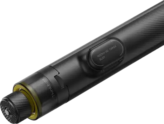 Insta360 Throwpod 2-in-1 Tripod and Selfie Stick, Automatic Unfolding Legs, 1.1m Max Height, Universal 1/4" Screw, Color: Black, for Insta360 X4 X3 Ace Pro 2