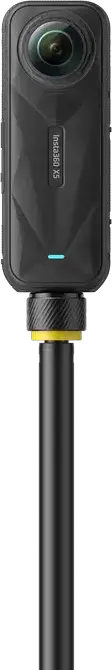 Insta360 Throwpod 2-in-1 Tripod and Selfie Stick, Automatic Unfolding Legs, 1.1m Max Height, Universal 1/4" Screw, Color: Black, for Insta360 X4 X3 Ace Pro 2