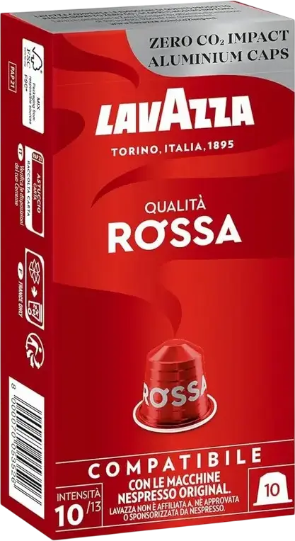 Cafea Lavazza Qualità Rossa Nespresso, 10 buc