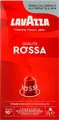 Lavazza Qualita Rossa Coffee Capsules for Nespresso Original Machines, Medium Roast Arabica and Robusta Blend, Intensity 10, Aluminium, Pack of 10