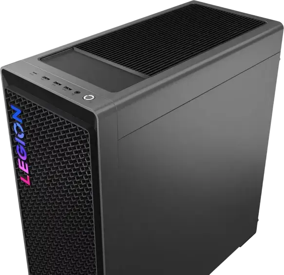 Lenovo Legion T7 34IAS10 Gaming Tower PC, Intel Core Ultra 9 285K, 32GB DDR5, 1TB NVMe SSD, NVIDIA GeForce RTX 5070 Ti 16GB GDDR7, Storm Grey