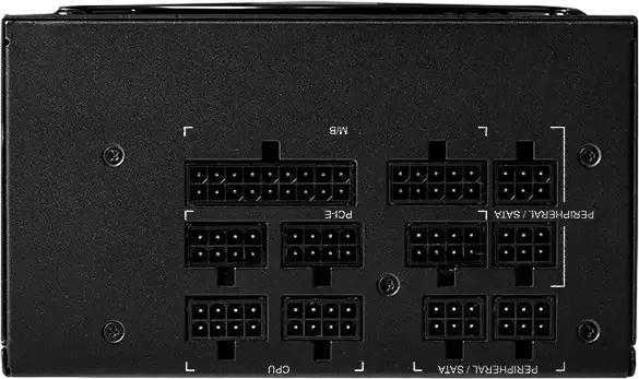 Chieftec Polaris 3.0 PPS-1250FC-A3 1250W Power Supply, 80 PLUS Gold, ATX 3.1, PCIe Gen 5 12VHPWR, Fully Modular, Japanese Capacitors, Black