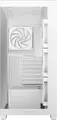 Deepcool CG580 4F V2 Midi-Tower ATX Fishtank Case, White, Panoramic Tempered Glass, 4x ARGB PWM Fans, Support for 360mm Radiator, USB-C Gen2, 410mm GPU