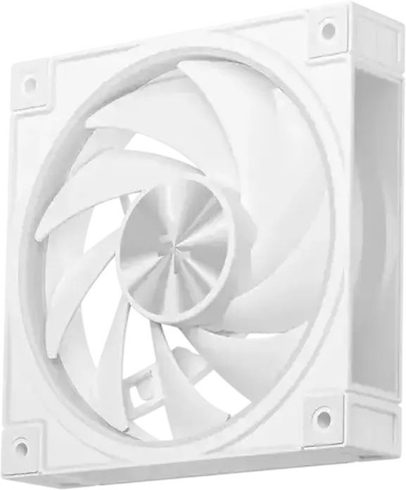 Deepcool CG580 4F V2 Midi-Tower ATX Fishtank Case, White, Panoramic Tempered Glass, 4x ARGB PWM Fans, Support for 360mm Radiator, USB-C Gen2, 410mm GPU