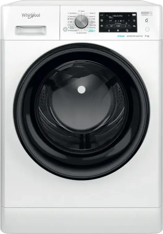 Mașină de spălat Whirlpool FFD 9489 BV EE, 9kg, Alb