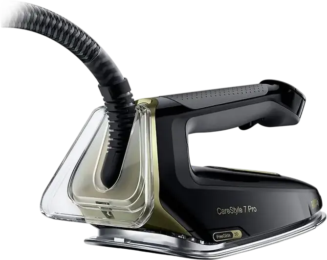 Генератор пара Braun CareStyle 7 Pro IS7298CP, 2700 Вт, давление 8 бар, паровой удар 700 г/мин, подошва FreeGlide 3D, iMode, бак 2 л, черный