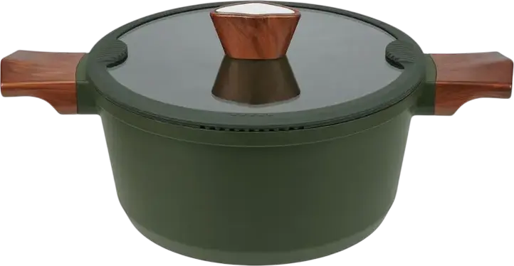 Cratiță RESTO 93703, 4.6L, 24cm, Verde