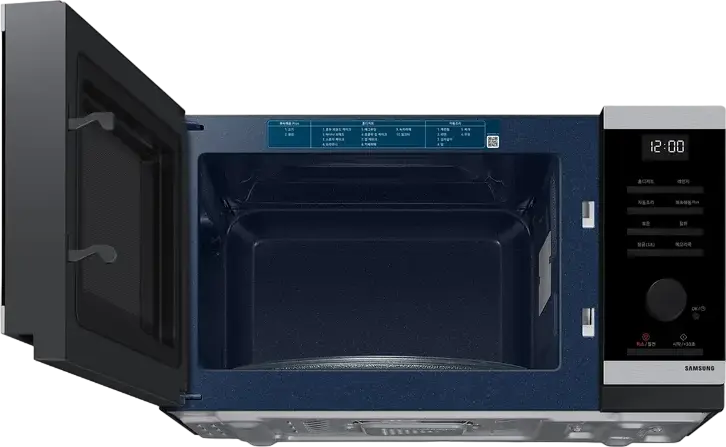 Cuptor cu Micunde Samsung MS23DG4504ATE2, 23L, 800W, Interior Ceramic, Defrost, Blocare Copii, Negru Inox, Liber