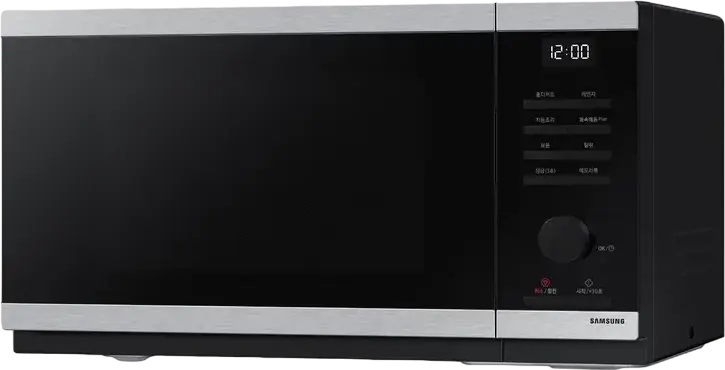 Cuptor cu Micunde Samsung MS23DG4504ATE2, 23L, 800W, Interior Ceramic, Defrost, Blocare Copii, Negru Inox, Liber