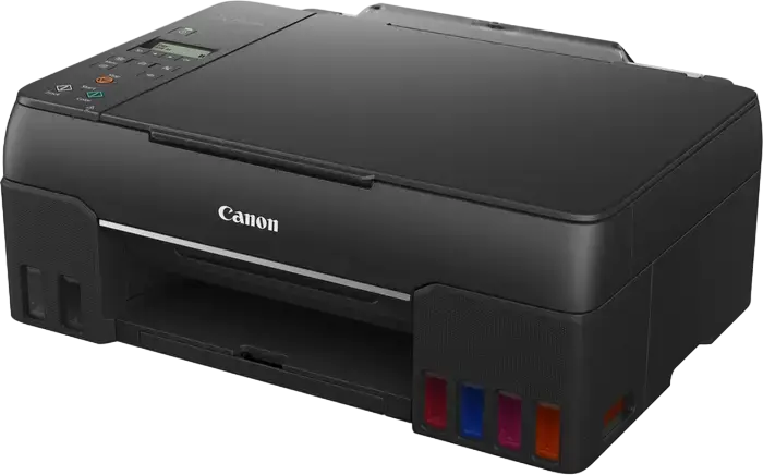 Canon PIXMA G640 3-in-1 Multifunctional Inkjet Printer, Refillable Ink Tank, Print Scan Copy, Wi-Fi, Borderless Photo Printing, Black