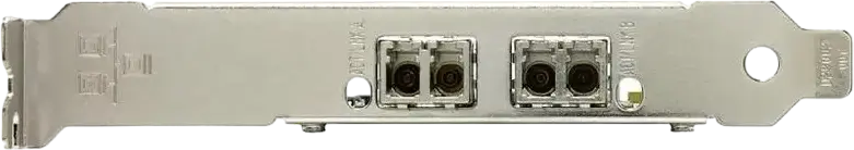 Adaptor Server Ethernet Intel I350-F2 Dual Port Gigabit, Placa de Retea 1 Gbps SFP Fibra Optica, Interfata PCI Express 2.1 PCIe cu Bracket Low-Profile