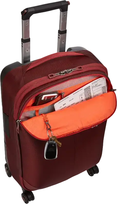 Geantă de Călătorie Thule Subterra Wheeled Duffel 33L, Trolley din Nailon 800D Rezistent la Apă, 4 Roți Multidirecționale, 55x35x23 cm, Unisex