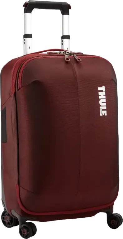 Geantă de Călătorie Thule Subterra Wheeled Duffel 33L, Trolley din Nailon 800D Rezistent la Apă, 4 Roți Multidirecționale, 55x35x23 cm, Unisex