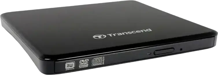 Unitate DVD-RW Transcend TS8XDVDS, USB 2.0, Negru
