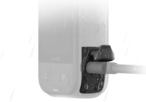 Insta360 X5 All-Weather USB Charging Cover, IPX4 Water Resistant Dustproof USB-C Port Protector for Camera Charging, Black Plastic Rubber Seal