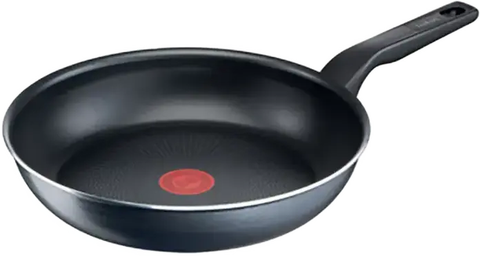 Tefal XL Force C3850653 Frying Pan 28 cm, Non-stick Titanium 2X Coating, Diffusion+ Base, Thermo-Signal, Aluminium, Dark Grey