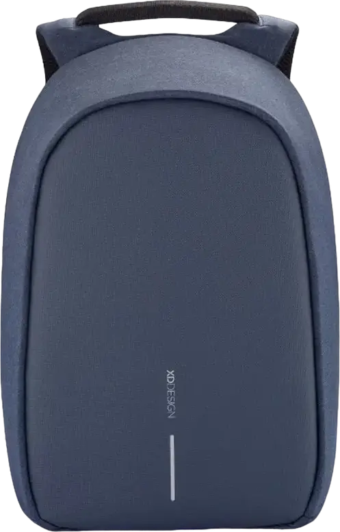 Rucsac Antifurt XD Design Bobby Hero XL, 21.5L, Albastru Închis, Material R-pet Reciclat, Compartiment Laptop 17" și Tabletă 12.9", Port USB, Protecție RFID