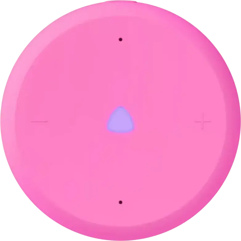 Yandex Station Light 2 Smart Speaker YNDX-00028PNK with Alice Voice Assistant, 6W RMS, Bluetooth 5.0, Wi-Fi, Matter Support, USB Type-C, Pink