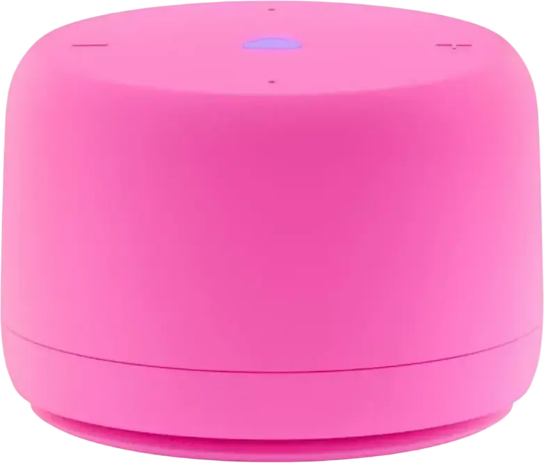 Yandex Station Light 2 Smart Speaker YNDX-00028PNK with Alice Voice Assistant, 6W RMS, Bluetooth 5.0, Wi-Fi, Matter Support, USB Type-C, Pink