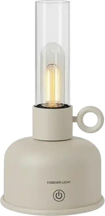 Светодиодная ночная лампа в винтажном стиле Forever Light Petroleum FLR-04, 200 Лм, теплый белый свет 2000К, 3 уровня яркости, аккумулятор 1200 мАч, USB Type-C