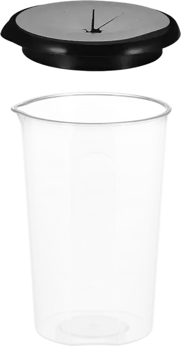 Blender Vertical Polaris PHB1510GL Silent, 1500W, 25 Nivele de Viteza, Mod Turbo, Braț din Oțel Inoxidabil, Bol de Sticlă 0.8L, Toator și Tel