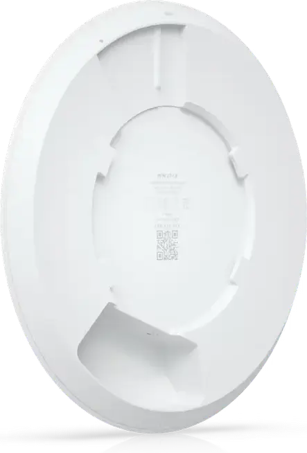 Ubiquiti UniFi U7-LR WiFi 7 Long-Range Access Point, 802.11be, 2.5 GbE PoE, 4.3 Gbps 5GHz, 688 Mbps 2.4GHz, MU-MIMO, Ceiling/Wall Mount, White