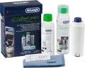 DeLonghi CoffeeCareKit DLSC306 Maintenance Set with EcoDecalk Descaler, EcoMultiClean Cleaner, Water Filter and Microfiber Cloth for Automatic Coffee Machines
