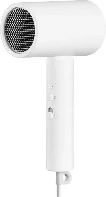 Xiaomi H101 Compact Foldable Hair Dryer, 1600W, 50 Million Negative Ions, Ceramic Heating, 2 Temp & 2 Speed Settings, Cold Air, White