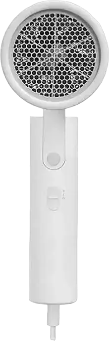 Xiaomi H101 Compact Foldable Hair Dryer, 1600W, 50 Million Negative Ions, Ceramic Heating, 2 Temp & 2 Speed Settings, Cold Air, White