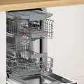 Bosch Serie 4 SPV4HMX49E Fully Integrated Dishwasher, 10 Place Settings, 6 Programs, Home Connect, AquaStop, ExtraDry, 44 dB, 44.8 cm Width