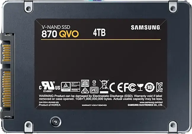 Unitate SSD Samsung 870 QVO  MZ-77Q4T0, 4000GB, MZ-77Q4T0BW