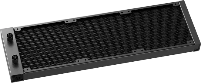 Cooler CPU Lichid AIO Deepcool LE360 V2 ZERO DARK, Culoare: ZERO DARK, Radiator Aluminiu 360mm, 3 Ventilatoare PWM 120mm, ARGB, Intel LGA 1851/1700/1200/115X, AMD AM5/AM4