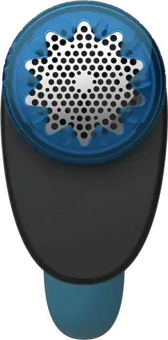 Tefal JB1011E0 Cordless Fabric Shaver, Stainless Steel 3-Tooth Rotary Blade, 4 Height Settings, Battery Operated with Cleaning Brush