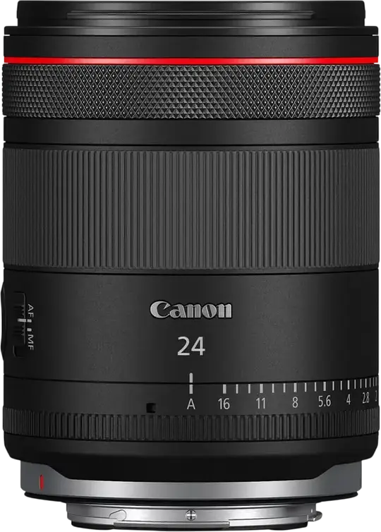 Obiectiv Canon RF 24mm f/1.4 L VCM Wide-Angle Hybrid Prime pentru Full Frame și APS-C, Nano USM, Motor VCM, Inel Control Iris, Rezistent la Intemperii, 67mm