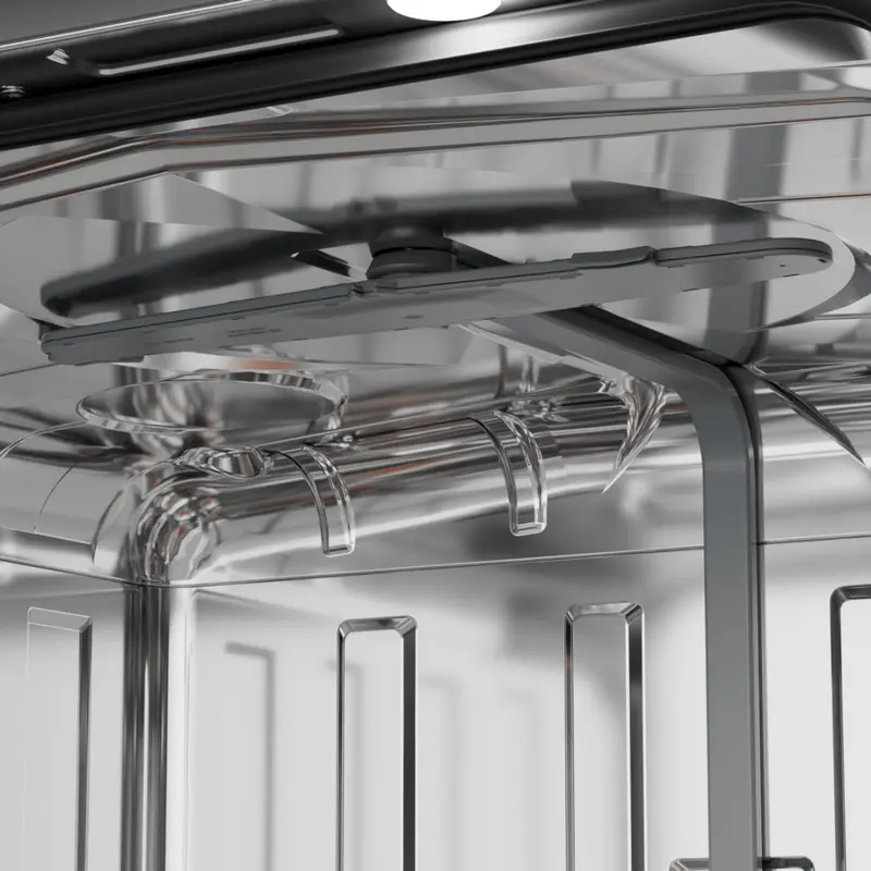 Gorenje GV673D63 Full Size Dishwasher, 16 Place Settings, Inverter PowerDrive Motor, A+++ Energy Class, AquaStop, ConnectLife, Black, 59.8 cm