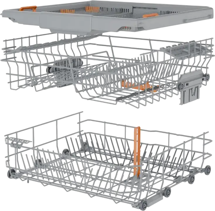 Gorenje GV673D63 Full Size Dishwasher, 16 Place Settings, Inverter PowerDrive Motor, A+++ Energy Class, AquaStop, ConnectLife, Black, 59.8 cm