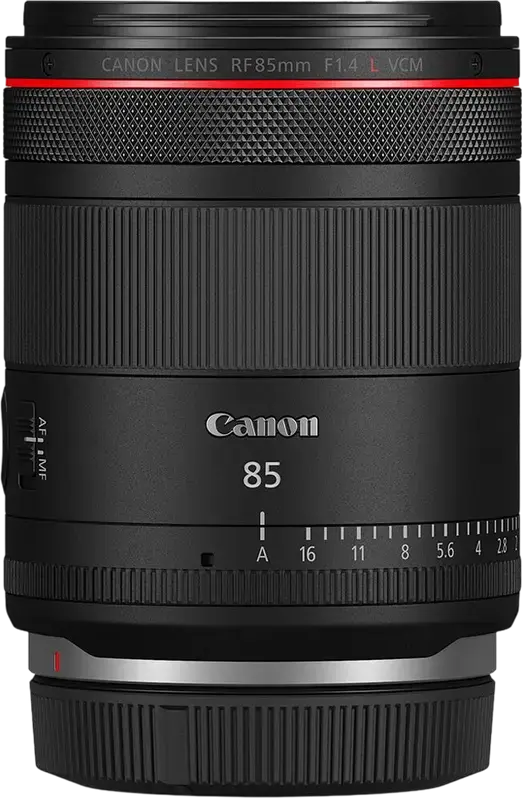 Canon RF 85mm f/1.4 L VCM Prime Lens for RF Mount, Full-Frame, f/1.4 Max Aperture, VCM AF Motor, Weather Sealed, 67mm Filter, ET-73C Hood