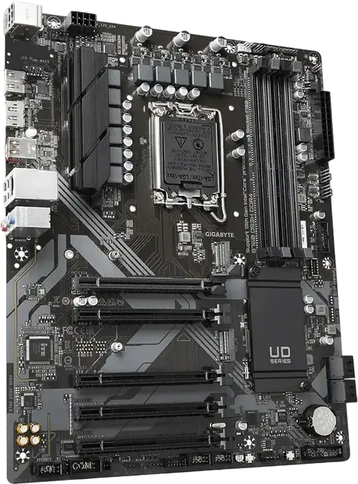 Placa de baza Gigabyte B760 DS3H DDR4 UD LGA1700 Chipset Intel B760 ATX pentru Core Gen 12/13, 4x DIMM DDR4 5333MHz OC, Dual M.2, HDMI, DisplayPort