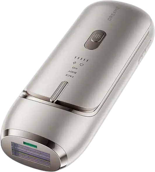 Фотоэпилятор Dreame Nova IPL, система с двойной лампой, охлаждение Sapphire ICE, датчики Adaptizone, энергия 5-27 Дж, сверхбыстрая вспышка 0.2 с