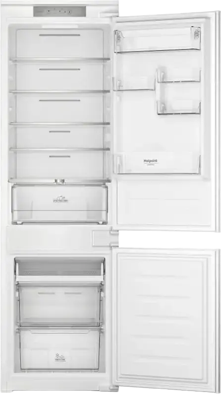 Hotpoint-Ariston HAC20 T321 Built-in Refrigerator-Freezer, No Frost, 280L, Bottom Freezer, Inverter Compressor, 6th Sense, White, 194x54x55 cm