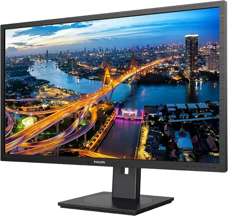 Monitor Philips 325B1L 31.5 inch WQHD IPS, Rezolutie 2560x1440, 75Hz, USB-C Power Delivery 65W, Adaptive-Sync, Reglaj Inaltime si Pivotare, Difuzoare