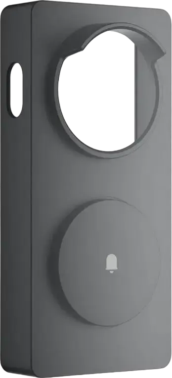 Aqara G4 Smart Video Doorbell Weatherproof Case FFGJT11LM, High-Quality Matte Silicone Protection against Rain, Snow, Dust and UV, 145.5x71.5x36.5mm