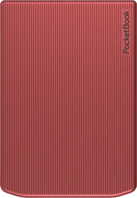 PocketBook Verse PRO 634 E-reader, Passion Red, 6-inch E Ink Carta 1200 Display, 300 PPI, 16GB Storage, IPX8 Waterproof, SMARTlight, WiFi, Bluetooth, Page-turn Buttons