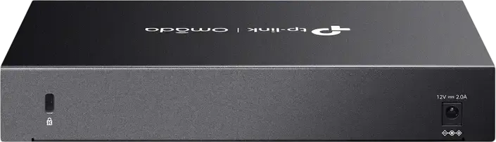 TP-Link DS105X Omada Unmanaged Desktop Switch, 5x 10-Gigabit Ethernet Ports, 100 Gbps Switching Capacity, Fanless Silent Design, Metal Casing, Black