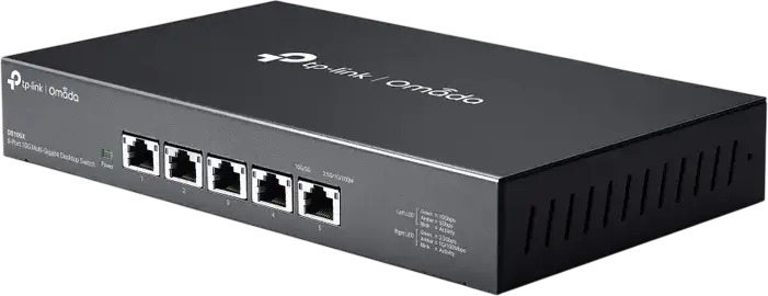 Switch de rețea TP-LINK DS105X, 5x 10Gigabit Ethernet